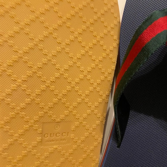 COPY - Gucci thing slipper size 7 in blue - Picture 5 of 6